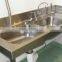 Africa Style EL Hospital bedpan sluice Right hand bowl sink