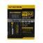 Wholesale Russia High Quality Dual 18650 Battery Charger LCD Display Authentic Nitecore D2 Battery Charger