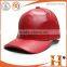 high quality blank fitted hats wholesale leather fitted flat bill hat