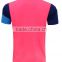 2015 Wholesale no logo cotton soccer jersey manufacturer made with printing quick dry moisture transfer