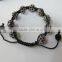  china professional letters bead macrame bracelet