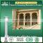 Hotel Door Decor Bulding Material Natural Fiberglass Gypsum Reinforced Roman Column Pillar