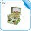 China factory EN 71 Standard Special gift printing paper MDF musical jewelry storage box