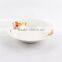 Porcelain soup plate with full design ceramic plate