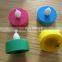 plastic multicolor led tealight candle round