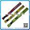 China manufacturer wholesale music festival woven wristband from alibaba store