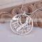 2015 trendy new indian 925 sterling silver necklace