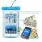 Samco Good Quality Transparent PVC Material Waterproof Case for Huawei Ascend P7 Swimming Phone Case