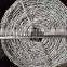 2 strands 4 point galvanized & stainless steel barbed wire coil for fence