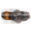 Ladies Ankle boots animal fur boots