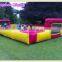 China manufacturer directly supply inflatable football field, inflatable water soccer field, inflatable soap football field