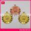 new design medal gold silver brass custom metal medallion