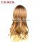 2016 New Arrival Large Stock Ombre Afro Full Lace Wig Human Hair Wig