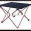 Good sales portable lightweight aluminum folding table with leg mechanism
