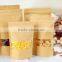 Food grade color printing kraft paper stand-up bags