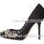 Hot!!Sexy lady's high heels with bling-bling sequins upper new original design high heel shoes