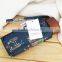 colorful 5 folding pocket wooden handle umbrella