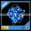 camo blue disposable breathing face mask with earloop