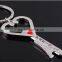 Keychain Eiffel Heart Bottle Opener Keychain Novelty Items Zinc Alloy Key Ring wedding gift