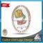 Personalized zamac custom badges with design pattern