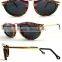 100% UV400 Skateboard Bamboo Wood Sunglasses