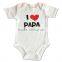 2016 i love mama i love short sleeve papa baby clothing clothes baby rompers