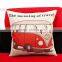 2016 New Design Cartoon Linen Cotton Sofa Car Home Decor Throw Pillow Cases Cushion Covers