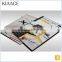 High quality top sale china handmade art paper custom printing video brochure card