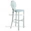 Modern Champage Gold Coated Stainless Steel Dining chair Series display chair