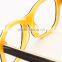 G2720F-C1697 wood grain decorated kids' glasses frame