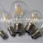 2016 New COB G60 4W LED Filament Bulb globe lamp with IC driver