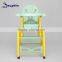 EN14988 certified baby high chair and plastic high chair with wheels