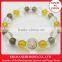 Tokugawa Ieyasu Bracelet, unisex, Beautiful and high quality bracelet made of natural stones, Citrine, smoky quartz and crystal