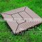 2016 Hot Sales low maintenance wpc diy tiles,Non-slip wood deck tiles
