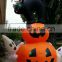 Halloween Airblown Inflatable Black Cat with Pumpkin and Ghosts