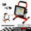 Traveling lighting 50W LED Rechargeable Floodlight 10w 20w 30w 50w with Li-Battery
