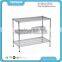 Heavy Duty Chrome Metal Wire Display Rack For Housedold
