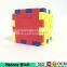 Melors high quality professional waterproof kindergarten washable eva foam cube puzzle,3d foam puzzle,eva 3d foam cube puzzle