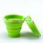 Outdoor Travel Telescopic Collapsible Soft Drinking Cup Retractable Folding Silicone Water Cup
