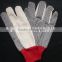 white knitted cotton gloves cotton work gloves/guantes de algodon 0241