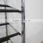 China Factory Chrome Finish Floating 10 Tiers Shoe Display Rack/Tower