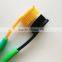 nano toothbrush for adult Black bristles Bamboo charcoal toothbrush