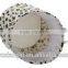 Cute Round Canvas Bathroom Clothes Storage Basket Hamper Tote Bag/ Storage Bin Organizer