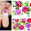 Hot sale water transfer sticker nail art stickers with various designs