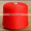 100% polyester ring spun yarn, wholesale from manufacturer ,40s/2 hank yarn ,on paper cone and plastic cone