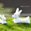 Fairy Rabbit Resin Cabochon DIY Craft Miniature Garden Ornament Dollhouse Creation{] fairy terrarium miniature resin figurines