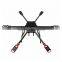 HMF S680 DIY Carbon Fiber Solder PCB Folding Hexacopter Frame Kit