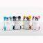 Mini portable flashing LED light cat shape wireless bluetooth gifts speaker