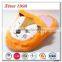 custom logo fox fur animal slippers