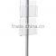 church pulpit designs Acrylic Podium for Floor, Aluminum Pole & Base, 6 Brochure Pockets - Clear & Silver